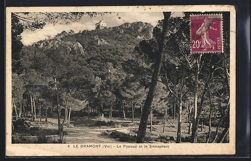 Cpa dramont var le - cpa, /var,