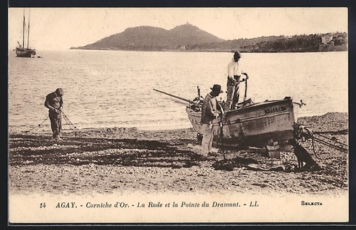 Cpa agay corniche or la - agay,, d´or-la