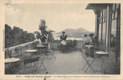 Cpa agay hotel des - des, roches