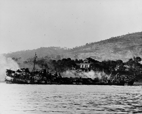 Ww2 photo 36th cap dramont - cap, st